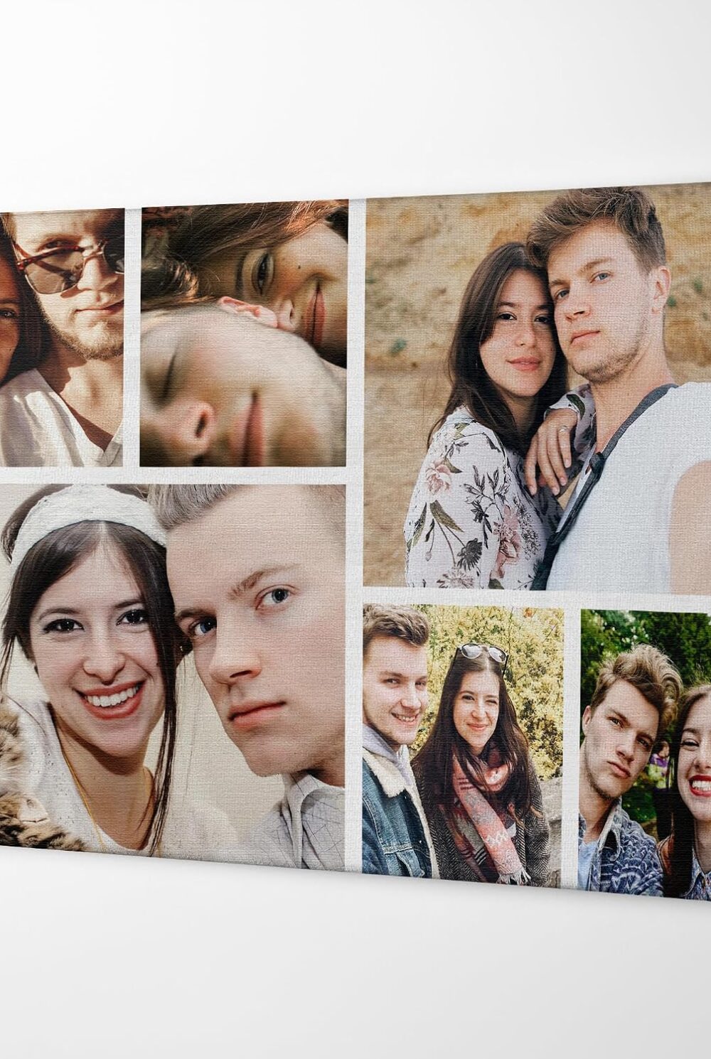 DIYKST Custom Canvas Prints with Your Photos Canvas Prints Custom Picture Canvas Customized Photo Personalized Canvas Pictures for Wall Decor Gifts for Couple valentines Day 8 X 12-24 X 36