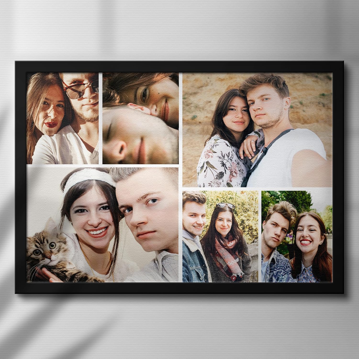 DIYKST Custom Canvas Prints with Your Photos Canvas Prints Custom Picture Canvas Customized Photo Personalized Canvas Pictures for Wall Decor Gifts for Couple valentines Day 8 X 12-24 X 36 - Image 5